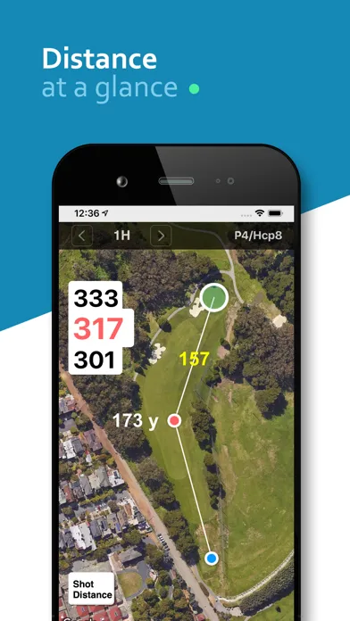 UGolf gps rangefinder 스크린샷