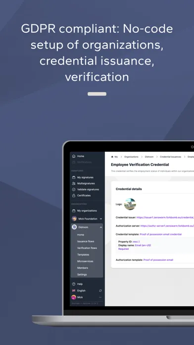 DIDroom Wallet Screenshots