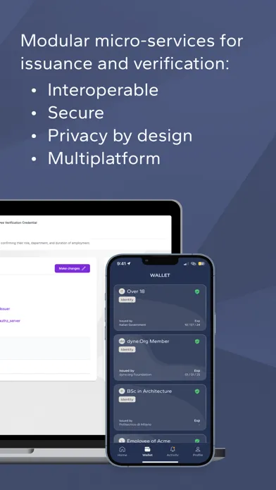 DIDroom Wallet Screenshots
