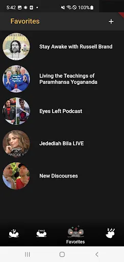 Скриншоты Ratpoison Podcast player