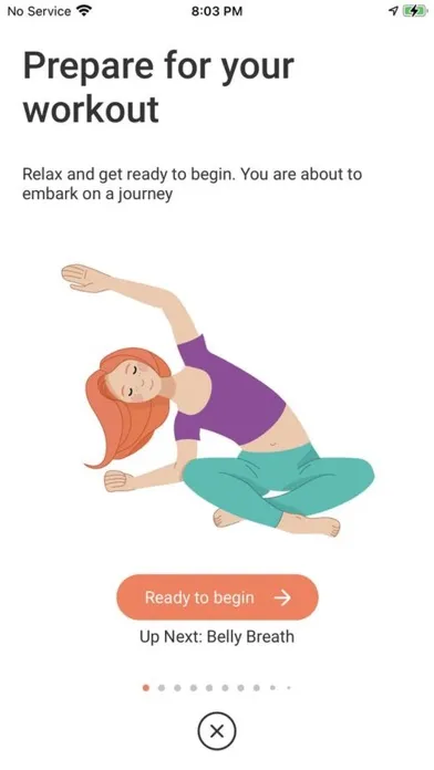 Tangkapan layar Postpartum Workout