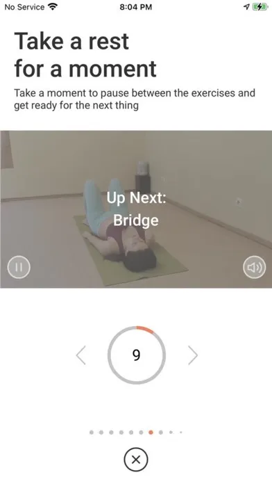 Tangkapan layar Postpartum Workout