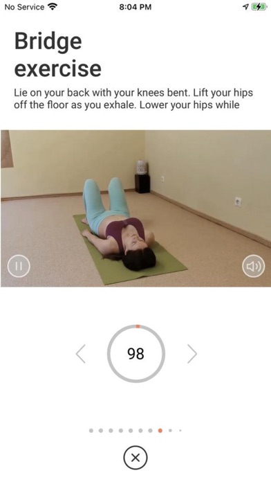 Tangkapan layar Postpartum Workout