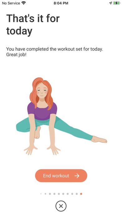 Tangkapan layar Postpartum Workout