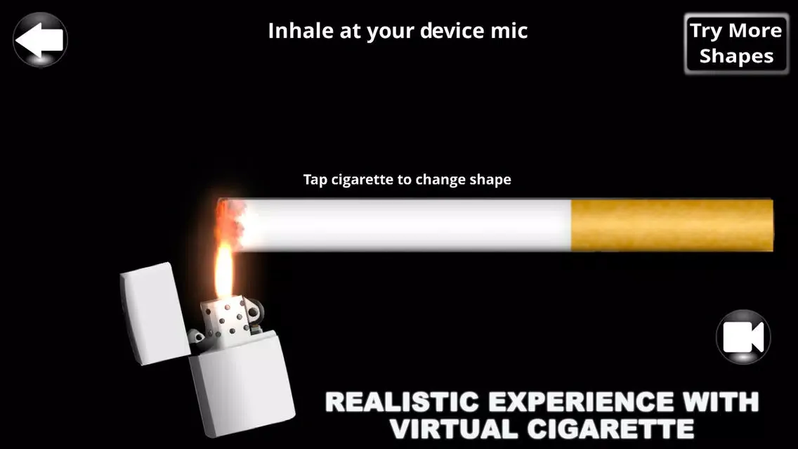 Phone Smoker - Stop cigarette and cigar smoking simulator應用截圖