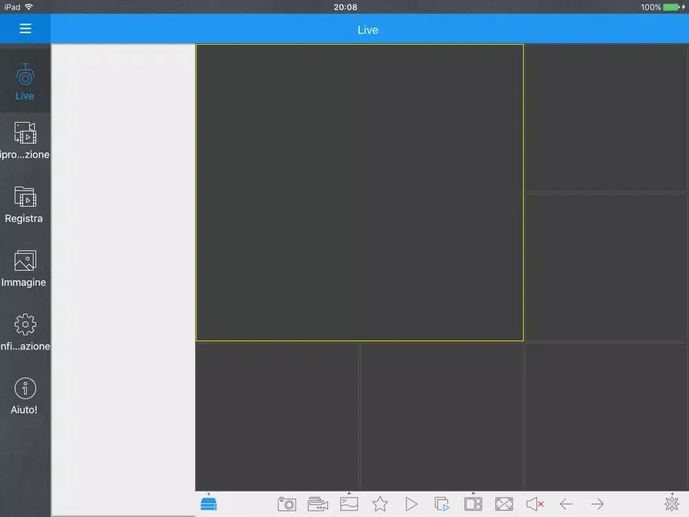Zrzuty ekranu Dieffe Video iPad 