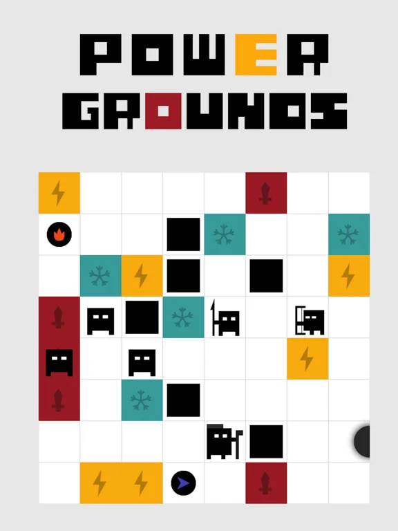 Tangkapan layar Power Grounds iPad 