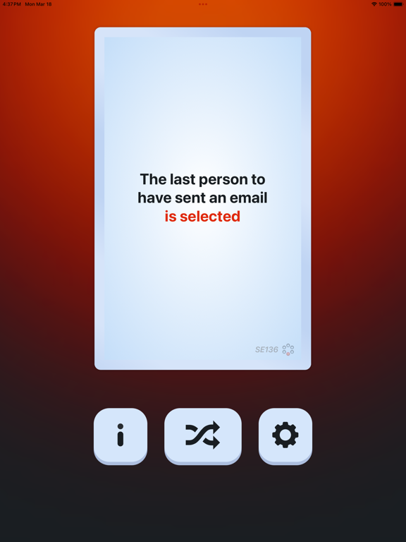 Zrzuty ekranu Selector iPad 