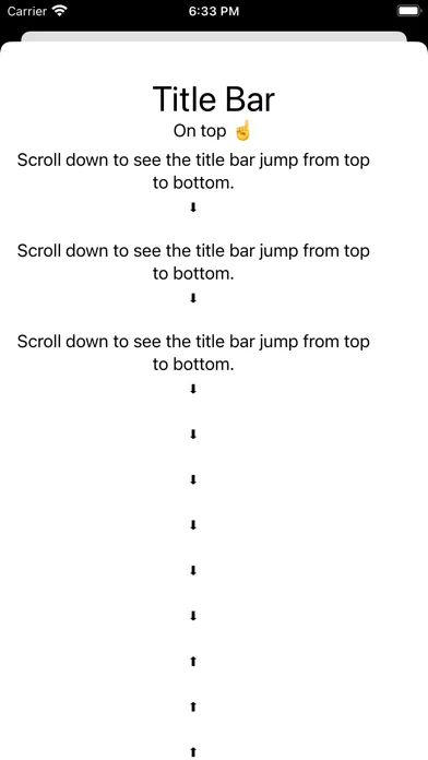 Working Examples for SwiftUI Screenshots