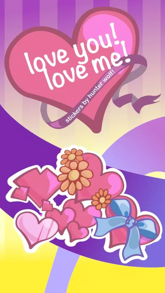 Скриншоты Love You Love Me Stickers