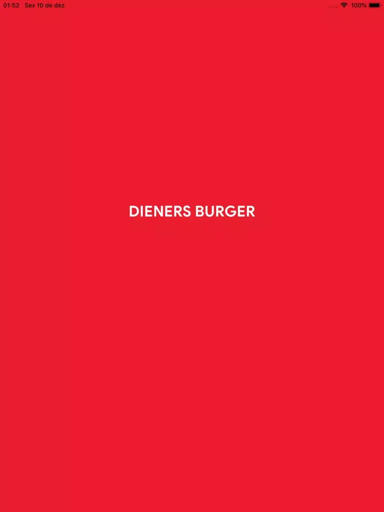 Dieners Burger iPad 应用截图