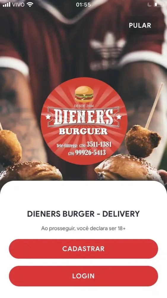Dieners Burger应用截图
