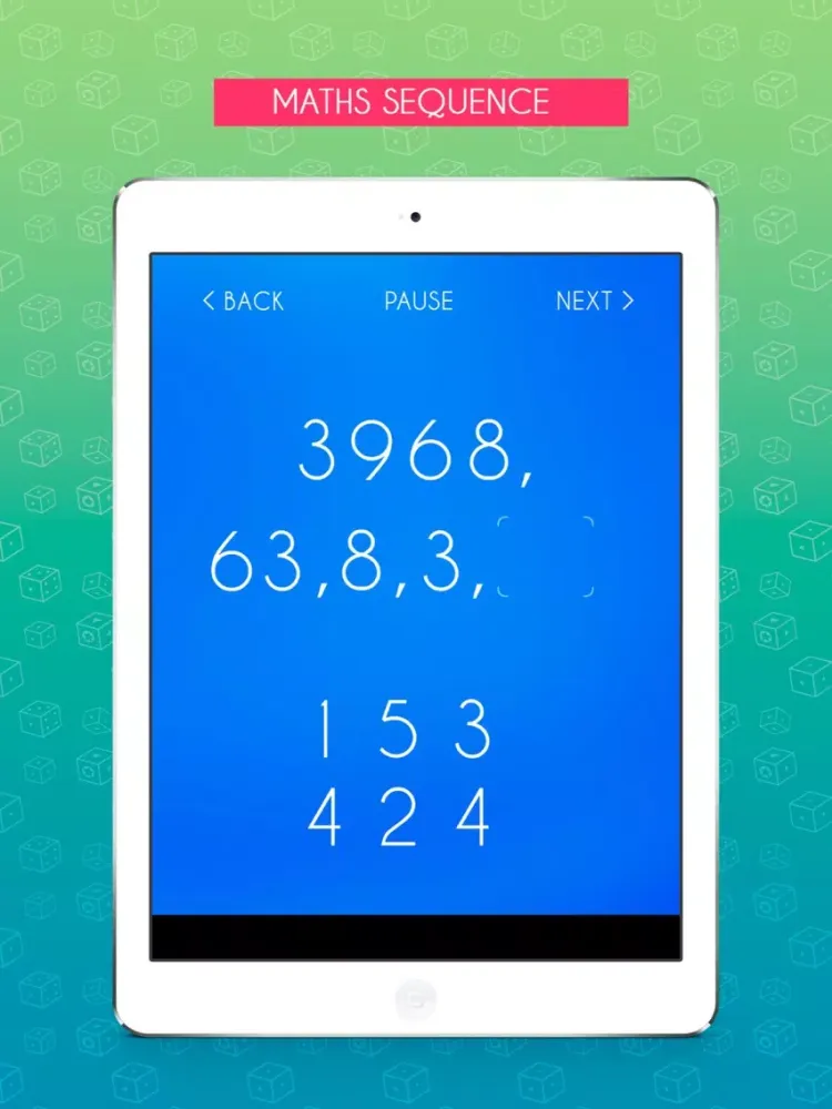 Tangkapan layar IQ Test & IQ challenge: What's my IQ? iPad 