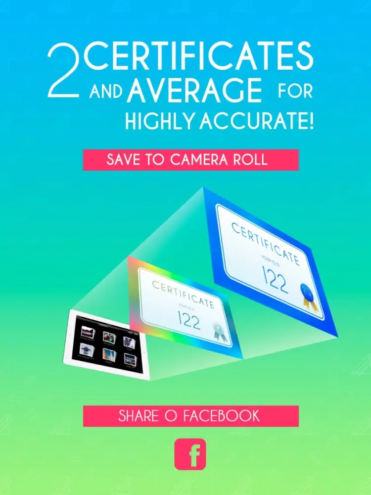 Tangkapan layar IQ Test & IQ challenge: What's my IQ? iPad 