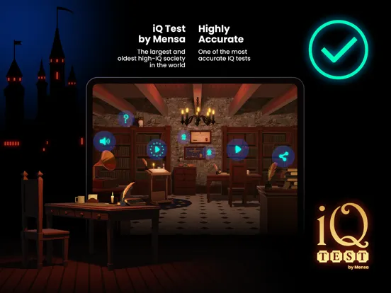 IQ Test - What's my IQ? iPad  Screenshots