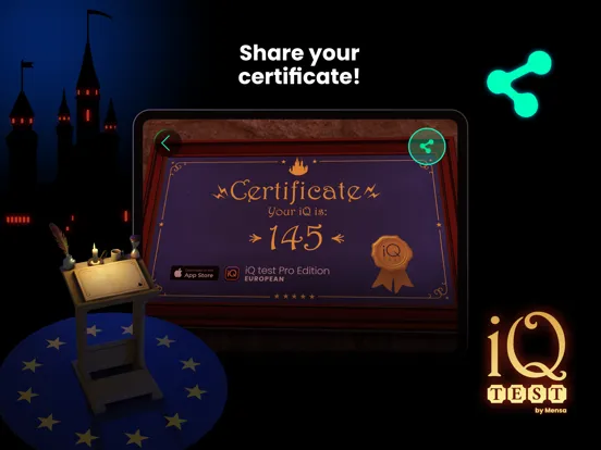 IQ Test - What's my IQ? iPad  Screenshots