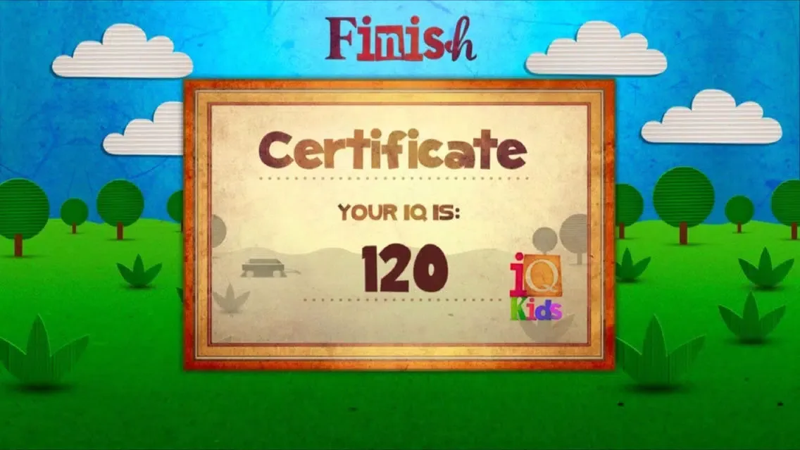 Captures d'écran de IQ Test for Kids™