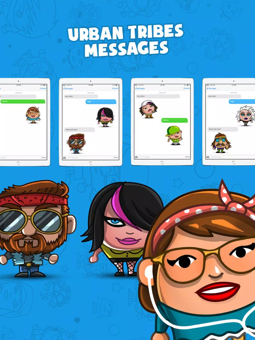 صور Urban Tribes Messages iPad 