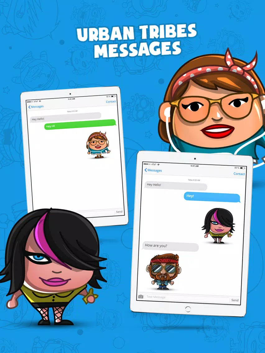 صور Urban Tribes Messages iPad 