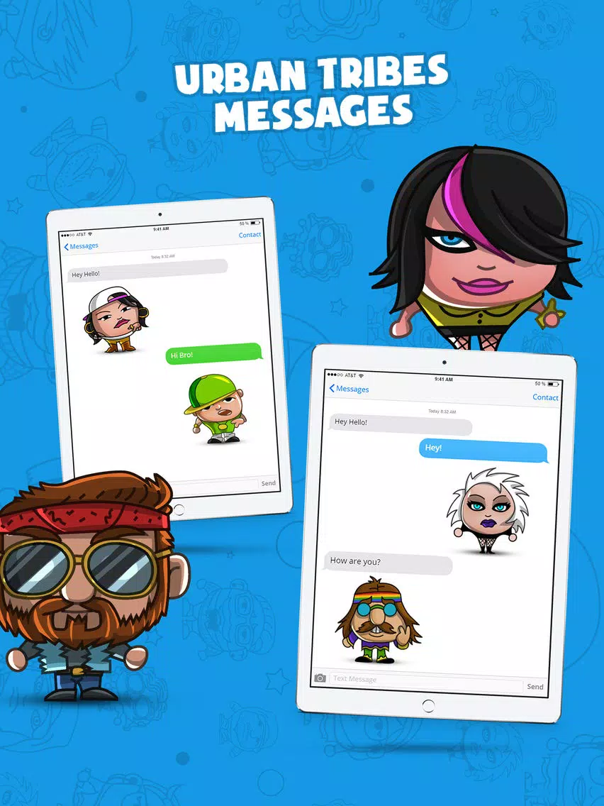 صور Urban Tribes Messages iPad 