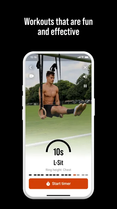 تصاویر DIE RINGE Calisthenics Workout