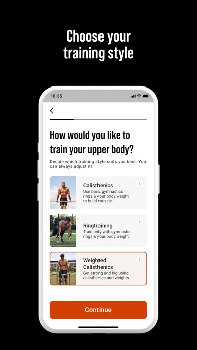 تصاویر DIE RINGE Calisthenics Workout
