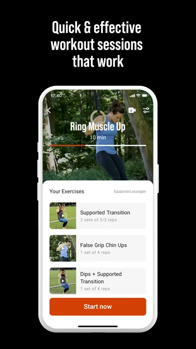 تصاویر DIE RINGE Calisthenics Workout