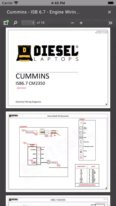 Tangkapan skrin Diesel Repair