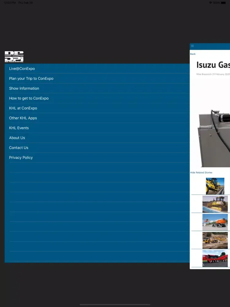 صور Diesel Progress ConExpo news iPad 