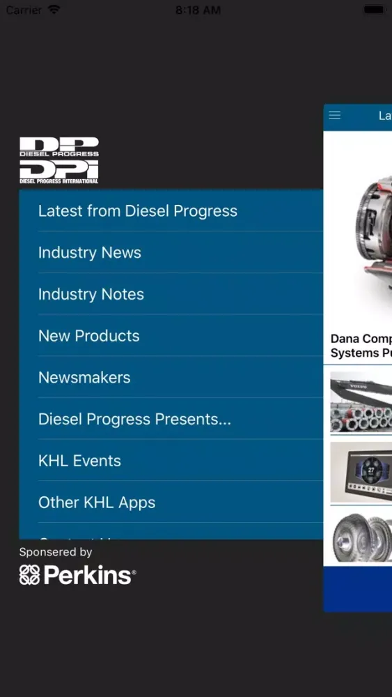 Скриншоты Diesel Progress News