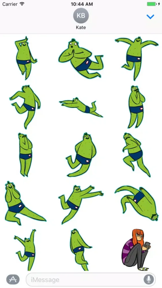 Desmond Fishman Stickers سکرین شاٹس