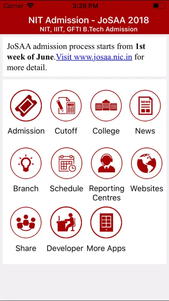 صور NIT JoSAA Admission-2019