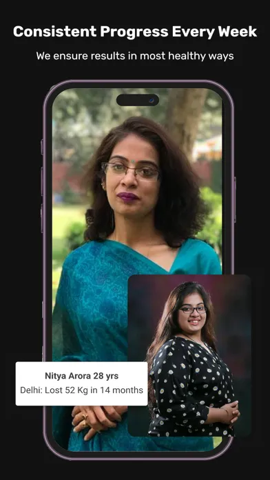 Captures d'écran de Fitrofy weight loss,health app