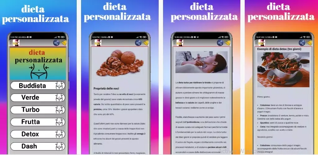 dieta personalizzata应用截图