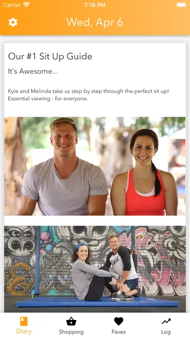 ภาพหน้าจอของ My Meal Plans