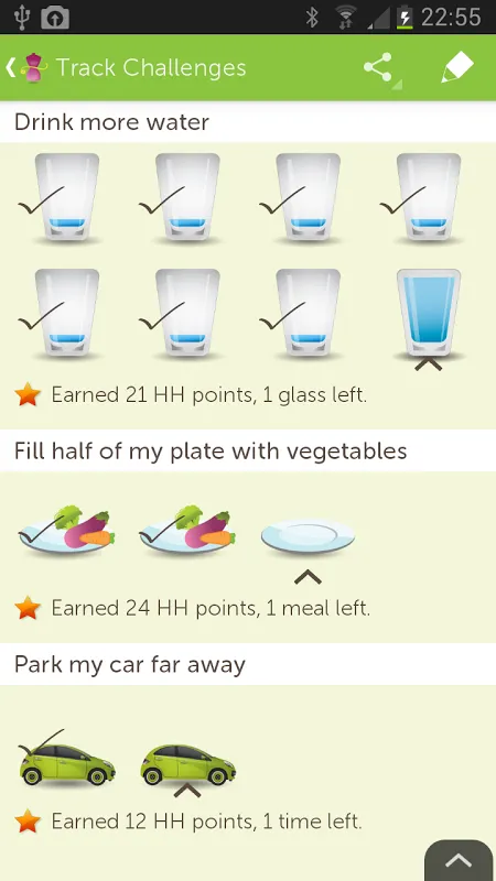 Tangkapan skrin My Diet Coach