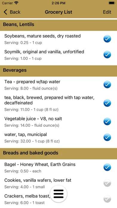 Zrzuty ekranu Body Comp-Plus