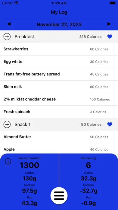 NGF Nutrition سکرین شاٹس