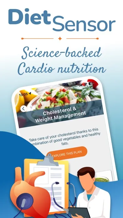 DietSensor Cardio Health应用截图