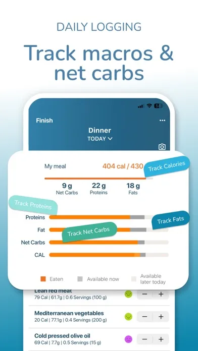 Screenshot di DietSensor Keto
