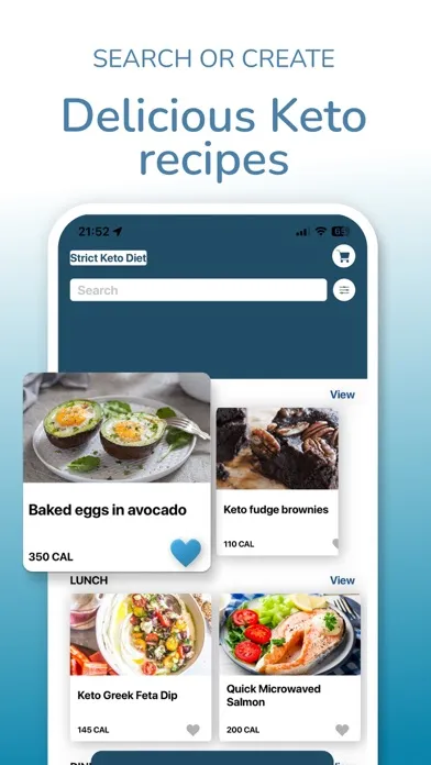 Screenshot di DietSensor Keto