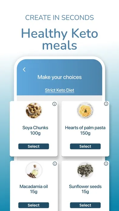 Screenshot di DietSensor Keto
