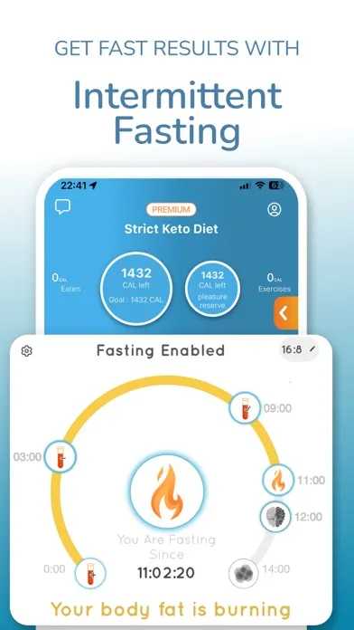 Screenshot di DietSensor Keto