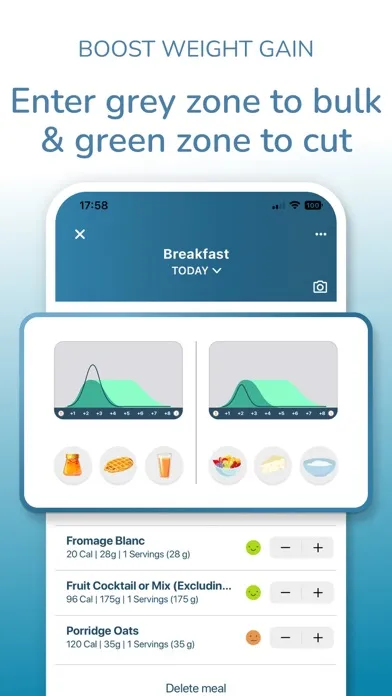 Tangkapan layar DietSensor Sport Nutrition