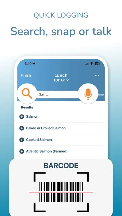Tangkapan layar DietSensor Sport Nutrition