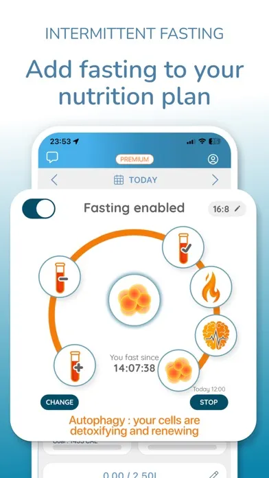 Tangkapan layar DietSensor Sport Nutrition