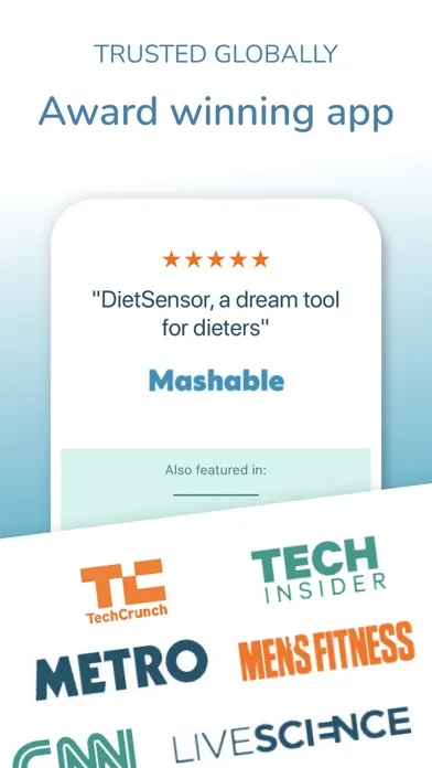 Tangkapan layar DietSensor Sport Nutrition