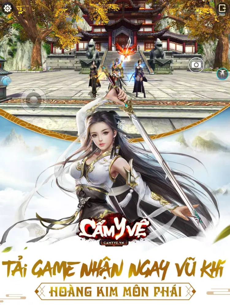 Capturas de tela do Cẩm Y Vệ Mobile iPad 