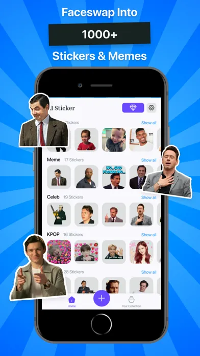 صور Stico - Ai Face Swap Sticker