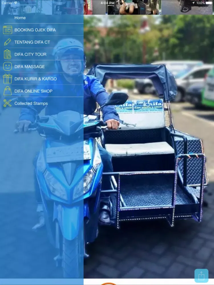 difa bike iPad  Screenshots